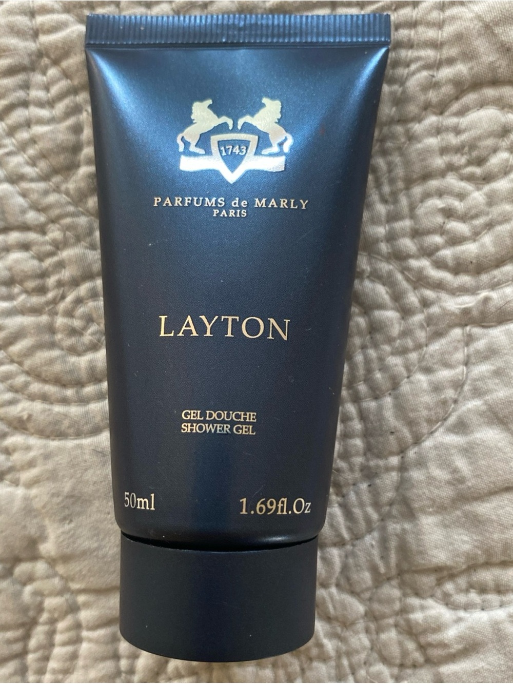 Parfums de Marly Layton Men's Shower Gel - Deep Navy